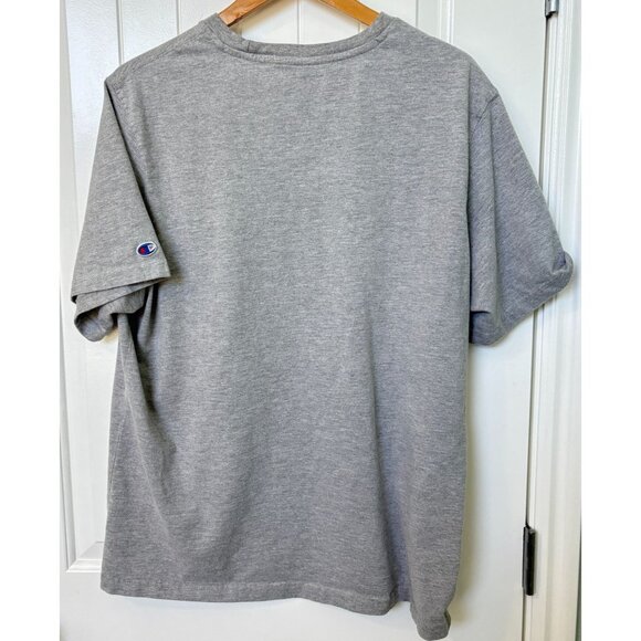 Champion Logo Script T-Shirt Mens Size 2XL Short Sleeve Athleticwear - Picture 2 of 9
